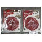 (2) fine finish blade 4 1/2x 36theeth. 2x$High