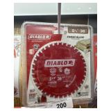Finish blade Diablo 5 3/8 inch 36 teeth