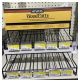 Metal display rack