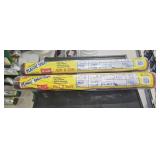 (2) 10 x 25ï¿½ plastic sheeting rolls