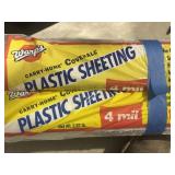 (3) rolls of plastic