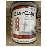 2 gallons flat interior paint and primer