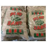 2 bags Play Sand 50 lbs.
