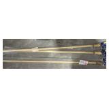 3 lot 5ï¿½ 1-piece wood pule