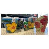 2 lots of 2 Ceramic pots made in spain 2x$