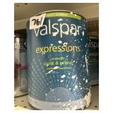 2 gallon satin exterior paint and primer
