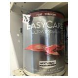 2 gallons of flat exterior premium finish paint