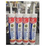 4 - RED DEVIL 100% SILICONE ARCHITECTURAL GRADE