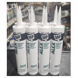 8 TUBES DAP PAINTER ACRYLIC CAULK