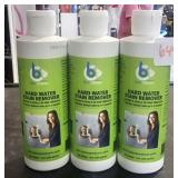 3 BOTTLES HARD WATER STAIN REMOVER
