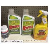 Miscellaneous rust remover solvents