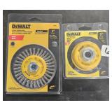 DEWALT 1 CARBON CUP, 1 METAL CARBON WHEEL