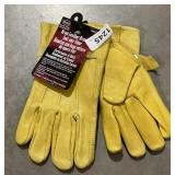 Extra large, leather driver gloves