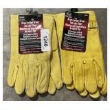 2 leather pairs  driver gloves