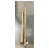 36 inch handle for garden mat Lock