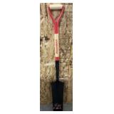 Shovel, drain spade with D grip handle
