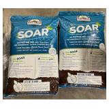 2 lots one bag Soar soil, and compost 2x$