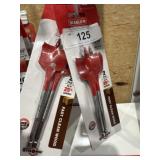 (2) Diablo spade bit one and a half inch- both