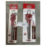 (2) double Pack Diablo speed tip, spade bits both