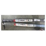 (2) Diablo 18 inch installer drill bits 1/2 , 1/4
