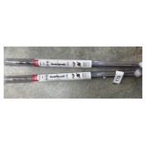 (2)  18ï¿½ installer drill bits Diablo 5/16, 3/8.