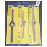 3 IRWIN ADJUSTABLE HANDLE TAPS