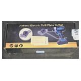 JIKBEED ELECTRIC DRILL PLATE CUTTER