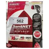 Diablo SandNet sanding sheets 220 grit
