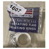 1" rotating flag mounting rings