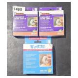 3 PACKAGES OF ROPE CAULK