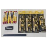 MECHANICAL PENCIL LEAD, RED/YELLOW CRAYONS