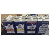 BOX OF MISC SOLVENTS