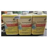 3 BOTTLES MURIC ACID