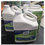 3 BOTTLES PAINT THINNER