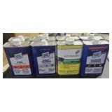 BOX OF MISC SOLVENTS