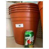 Plastic flowerpots  - all for one money