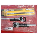 Ratchet and socket extensions