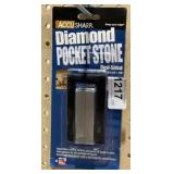 Diamond pocket stone dual sided