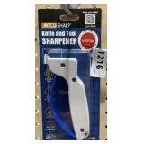 Knife and tool sharpener handheld