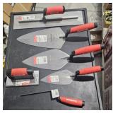 6 MISC TROWELS