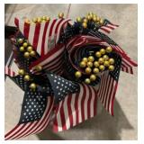 Bunch of American Flags
