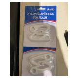 Nylon snap hooks for flags
