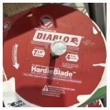 One Saw Blade Diablo 7 1/4 inch, 4 theeth