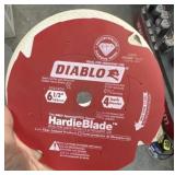 Diablo 6 1/2 inch for teeth