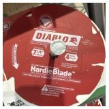 One Saw Blade Diablo 7 1/4 inch, 4 theeth