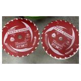 (2) 7 1/4 x 24 teeth, framing demolition blade