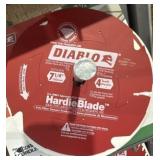 One Saw Blade Diablo 7 1/4 inch, 4 theeth