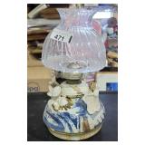 Old lamp ceramic base
