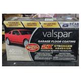 Valspar garage floor coating