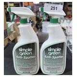 2 Simple Green anti-spatter